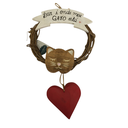 Ver imagem 1 de Guirlanda Lar é Onde Meu Gato Está com Coração