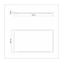 Ver imagem 6 de Bandeja Tramontina Quadrata Retangular em Aço Inox Alto Brilho 32 X 28 Cm