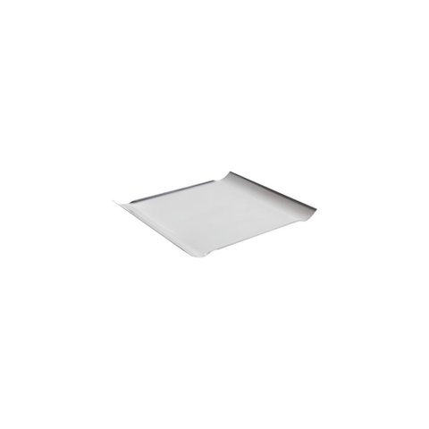 Bandeja Tramontina Quadrata Retangular em Aço Inox Alto Brilho 32 X 28 Cm