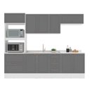 Ver imagem 3 de Cozinha Completa 5 Peças 9 Portas 5 Gavetas 270cm com Pés