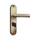 Ver imagem 1 de Fechadura de Embutir para Porta de Madeira Dots Wc F-2800-64 Bronze Latonado Aliança Importação