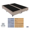 Ver imagem 4 de Cama + Box Colchão King com Molas Ensacadas Ortobom Europillow Elegant Bege