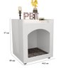Mesa Cabeceira Casinha de Cachorro/gato Pet Branco - 4