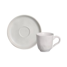 Conjunto de Xícara de Café Bio Stoneware Vit 120ml 6un Porto Brasil - 1
