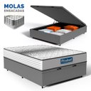 Ver imagem 3 de Cama Box Baú com Colchão de Molas Ensacadas Double Face Essence Probel Casal 138cm