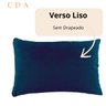 Capa Almofada Veludo Retangular Baguete 30x50 Cm - Azul Marinho - 5