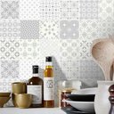 Ver imagem 1 de Papel de Parede Pop Azulejo Aveiro - 0,47 x 2,60M