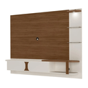 Ver imagem 3 de Painel para Tv de até 72 Polegadas 2 Portas 2.00cm de Largura Cor Cedro/off White Toronto - Artely