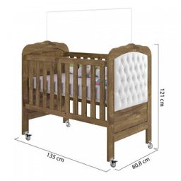 Berço Mini Cama Allegra Tigus Baby - 3 Berço Mini Cama Allegra Tigus Baby - 3