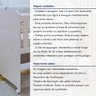 Mini berço 100% MDF com Colchão Yescasa - 11