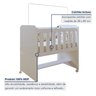 Mini berço 100% MDF com Colchão Yescasa - 3