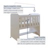 Mini berço 100% MDF com Colchão Yescasa - 5