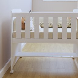 Mini berço 100% MDF com Colchão Yescasa - 9