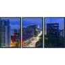 Conjunto De Quadros Avenida Paulista Sem Vidro Cor:preto - 1