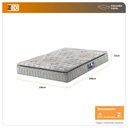 Ver imagem 2 de Colchão Casal Anjos Hanover One Ortopédico Espuma D33 Pillow Top 138x188x22cm