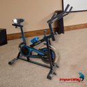 Ver imagem 7 de Bicicleta Ergométrica Regulagem de Força Bike Exercícios Fisioterapia Ajustável Azul Importway