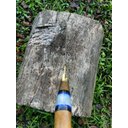 Ver mais imagens de Faca Turca 10' Artesanal 3mm Matrizada Churrasco Aço Inox Cabo Madeira Resina