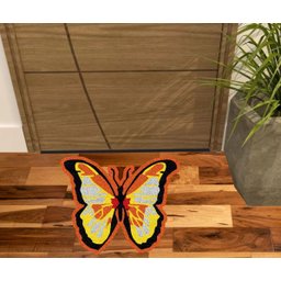 DECORAÇÃO PARA VARANDA SACADAS, TAPETE BORBOLETA. - 1