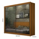 Ver imagem 2 de Guarda Roupa Solteiro Espelhado 2PORTAS Milano - Arbo Design