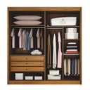 Ver imagem 3 de Guarda Roupa Solteiro Espelhado 2PORTAS Milano - Arbo Design