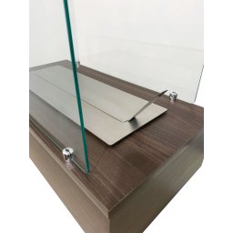 Lareira Ecológica 60 Cm Inox Etanol Álcool Rodízios Vidros Aquecedor - 4