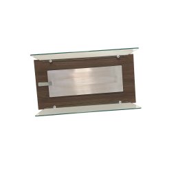 Lareira Ecológica 60 Cm Inox Etanol Álcool Rodízios Vidros Aquecedor - 3