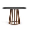 Conjunto Mesa de Jantar Redonda Talia Amadeirada Preta 120cm com 4 Cadeiras Marcela - Preto - 2