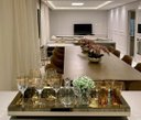 Ver imagem 1 de Bandeja Retangular Bronze Espelhada Decoração 50x25