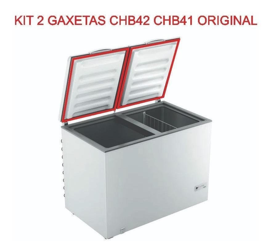 Kit 2 Gaxeta Freezer Consul Chb42 Chb41 W10367625 - 4