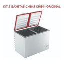 Ver imagem 4 de Kit 2 Gaxeta Freezer Consul Chb42 Chb41 W10367625