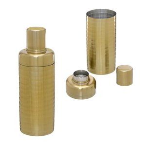 Coqueteleira em Aço Inox Dourado 600ml
