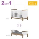 Ver imagem 6 de Jogo de Quarto Infantil Ternura com Cômoda e Berço Branco/jequitibá - Móveis Henn