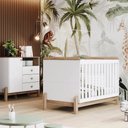 Ver imagem 2 de Jogo de Quarto Infantil Ternura com Cômoda e Berço Branco/jequitibá - Móveis Henn