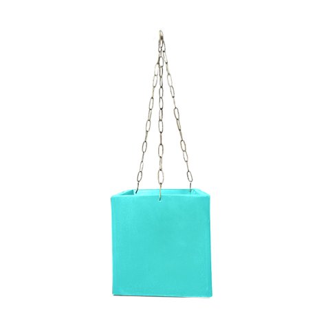 Vaso Planta 20x20 Pendurar Samambaia Trepadeira Polietileno BGPLASTICOS V1020ST AZUL BEBE 019