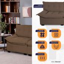 Ver imagem 4 de Sofá 2 Lugares Coliseu Bouclê - King House