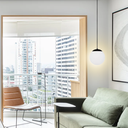 Ver imagem 6 de Luminária Lustre Pendente 215cm Jabuticaba Globo Vidro 15cm Metal Teto Gimpo Pj15:preto