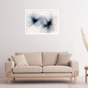 Ver imagem 1 de Quadro Decorativo Flores Delicadas - 50x70cm:moldura Branca