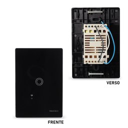 Interruptor Inteligente Wi-fi 1 Botão Alexa Preto Margirius Cor:preto - 5