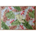Ver imagem 7 de Kit Jogo Americano 4 Lugar Mesa Posta Verde Tropical 52x36cm