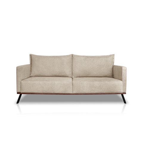 Sofá Atlas 3 Lugares 220cm Linho Boucle