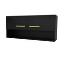 Ver imagem 2 de Armário Aéreo Cozinha Modulado 2 Portas Compactas