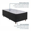 Ver imagem 5 de Cama Box Solteiro Conjugada D28 188x88x60 Colchoart Preto