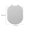 Ver imagem 3 de Assento Sanitário Almofadado Vogue Plus Astra