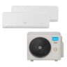 Ar Condicionado Multi Split Bi Split Inverter Springer Midea 18000 BTUs (1x9000 + 1x12000) Quente e  - 1