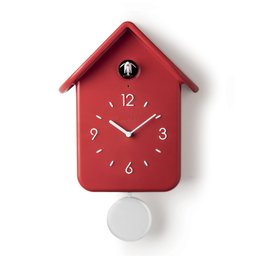 Relógio Qq Cuco Com Pêndulo Vermelho - Guzzini - 1