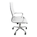 Ver imagem 4 de Kit 2 Cadeira Eames Esteirinha Presidente Escritório Alta