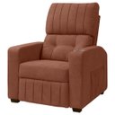 Ver imagem 1 de Poltrona do Papai Reclinável Real em Bouclê Cor:boucle Terracota