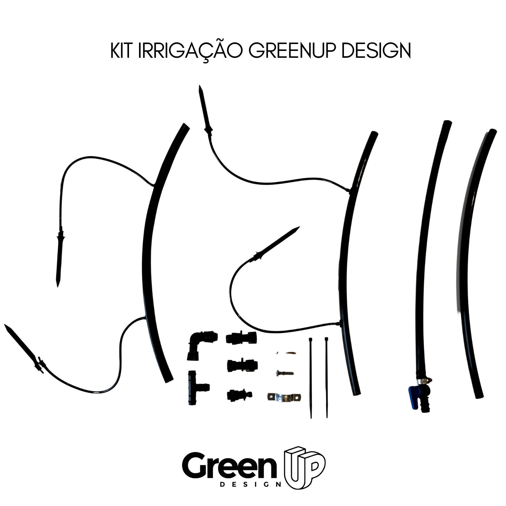 Kit 10 Módulos Greenplast de 1 Metro + Irrigação - 6