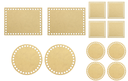 Ver imagem 1 de Kit Bases Mdf Para Cesto Fio Malha Crochê - 12 Peças