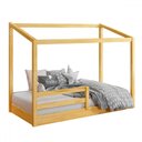 Ver imagem 2 de Mini-cama Montessoriana Tutu Madeira Maciça Imbuia - Rodmoveis